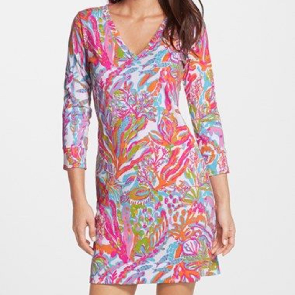 Lilly Pulitzer v-neck shirt dress